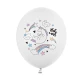 Party Deco Balóny Jednorožec 6 ks průměr 30 cm Balóny v motivem jednorožce pro každého malého oslavence.