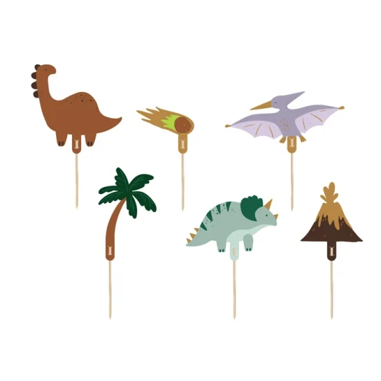 Dinosauří košíčky rozveselí vaši párty!