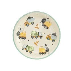 Talíře Stavební vozidla 6 ks