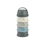 Sada dóziček na sušené mléko / svačinu Mineral Grey / Blue