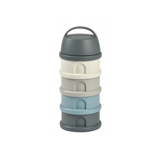 Sada dóziček na sušené mléko / svačinu Mineral Grey / Blue – Béaba