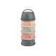 Sada dóziček na sušené mléko / svačinu Mineral Grey / Pink – Béaba
