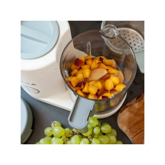 Parní vařič + mixér BABYCOOK Neo Grey White