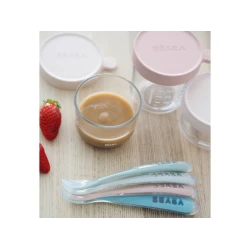 Silikonové lžičky 4ks Eucalyptus