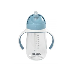Hrnek s brčkem 300ml Windy Blue