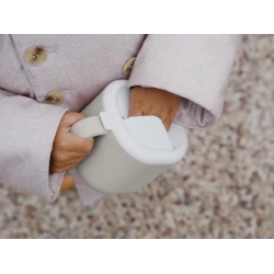 Silikonový kelímek na svačinu 460 ml Velvet Grey