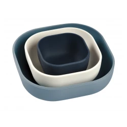 Silikonové misky 3ks Blue Night