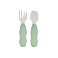 První tréninkový příbor 2dílný Sage Green