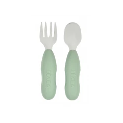 První tréninkový příbor 2dílný Sage Green