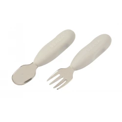 První tréninkový příbor 2dílný Velvet grey