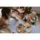 Silikonová jídelní sada 4dílná Pebble – Béaba