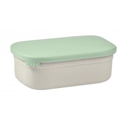 Nerezový svačinový box Velvet Grey / Sage Green