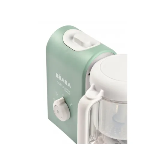 Parný varič + mixér BABYCOOK Express Sage Green