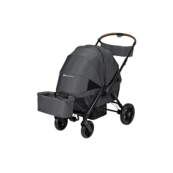 Helios kočárek pro dvě děti Mineral Graphite