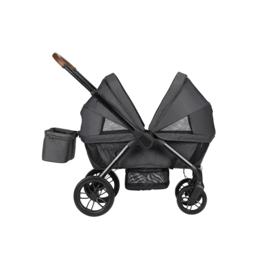 Helios kočárek pro dvě děti Mineral Graphite – BebeConfort 1815153210BC