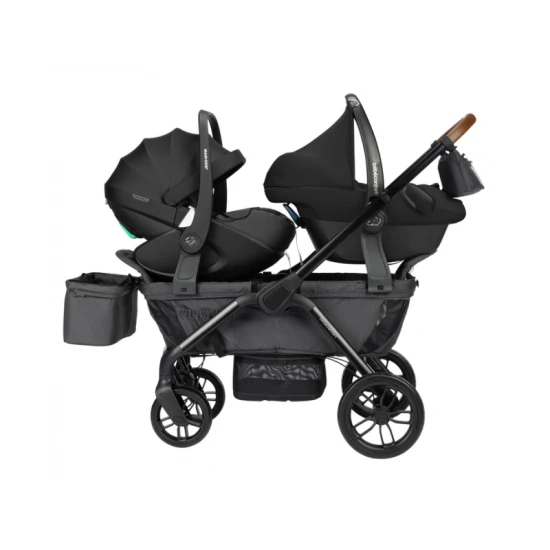 Helios kočárek pro dvě děti Mineral Graphite – BebeConfort 1815153210BC