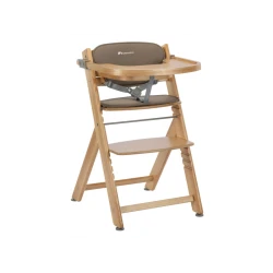 Timba rostoucí židlička Natural Wood s podložkou
