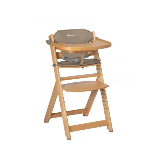 Timba rostoucí židlička s podložkou Natural Wood