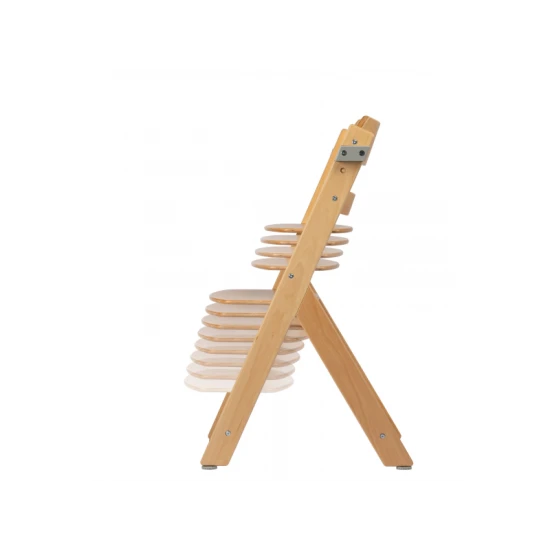 Timba rostoucí židlička s podložkou Natural Wood