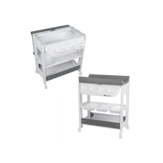 Přebalovací pult s vaničkou Rosie Mineral Grey – BebeConfort 2905085210BC
