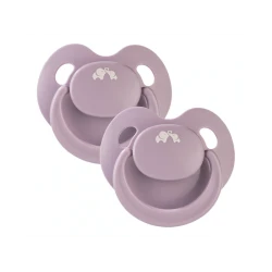 Silikonový dudlík Physio Air Eco 2ks 0m+ Pink/Lavander