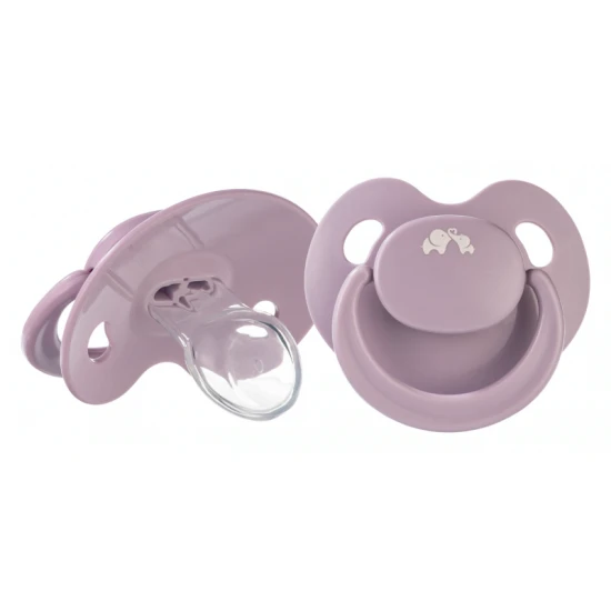 Silikonový dudlík Physio Air Eco 2ks 0m+ Pink/Lavander – BebeConfort 3104201230BC