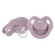 Silikonový dudlík Physio Air Eco 2ks 0m+ Pink/Lavander – BebeConfort 3104201230BC