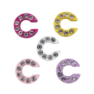 Písmeno C Přívěsek na náramek 1ks Písmeno C Přívěsek na náramek 1ks