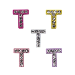 Písmeno T Přívěsek na náramek 1ks Písmeno T Přívěsek na náramek 1ks