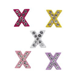 Písmeno X Přívěsek na náramek 1ks Písmeno X Přívěsek na náramek 1ks