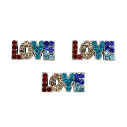 Nápis LOVE Přívěsek na náramek Nápis LOVE Přívěsek na náramek