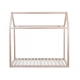 Childhome Natural 70×140 cm – rám dětské postele Domeček z buku