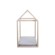 Childhome Natural 70×140 cm – rám dětské postele Domeček z buku
