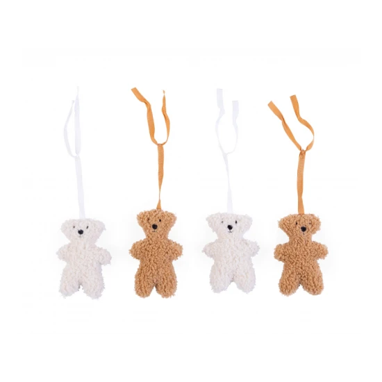 Childhome Teddy – závěsný kolotoč Teddy se 6 medvídky