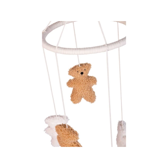 Childhome Teddy – závěsný kolotoč Teddy se 6 medvídky