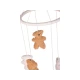 Childhome Teddy – závěsný kolotoč Teddy se 6 medvídky