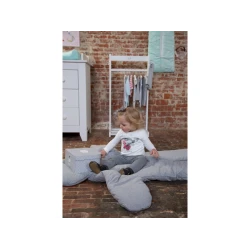 Hrací deka Medveď Teddy Jersey Grey 150 cm