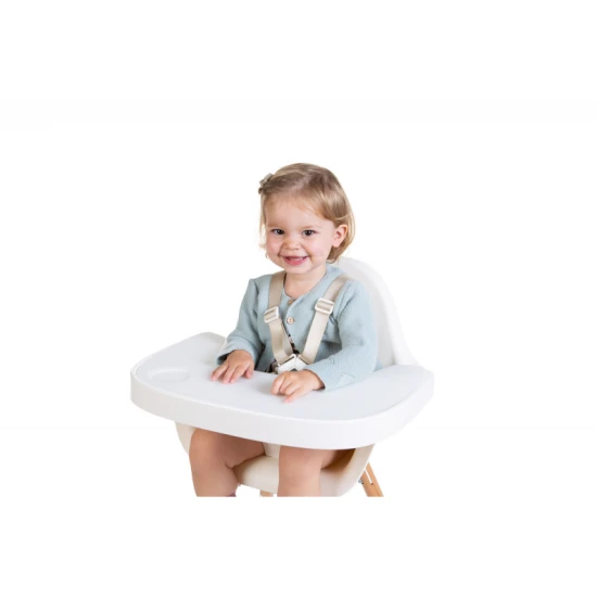 Childhome White – ABS pult se silikonovým prostíráním k židličce Evolu