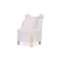 Dětské křeslo Teddy Off White