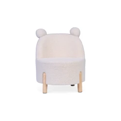 Dětské křeslo Teddy Off White