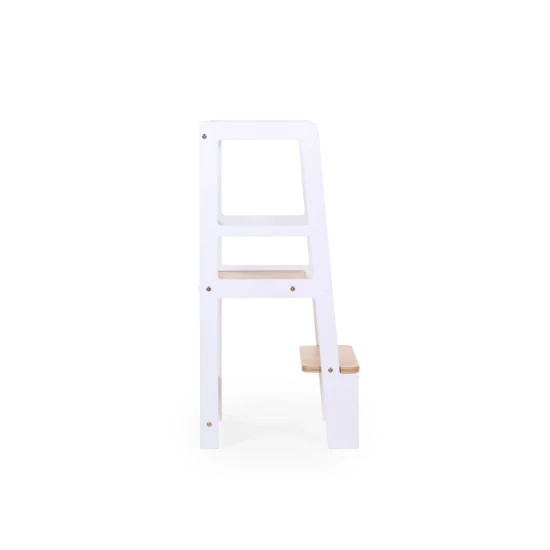 Childhome White Natural – dřevěná učící věž pro děti