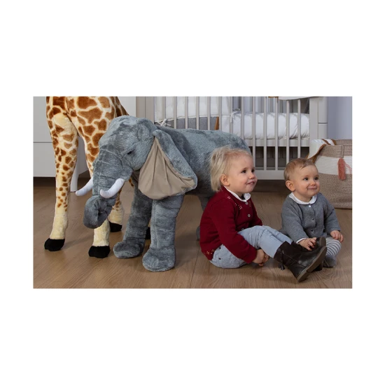 Childhome 135 cm – velká plyšová žirafa stojící 135 cm
