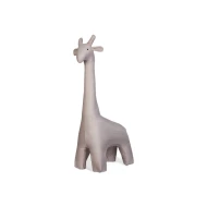 Textilní žirafa stojící Beige