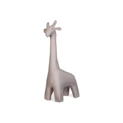Textilní žirafa stojící Beige