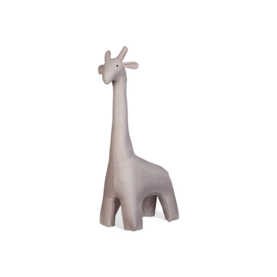 Childhome Beige – designová textilní žirafa 131 cm na sezení