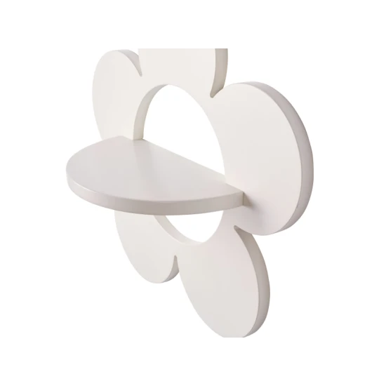 Childhome Off White – nástěnná polička ve tvaru květu