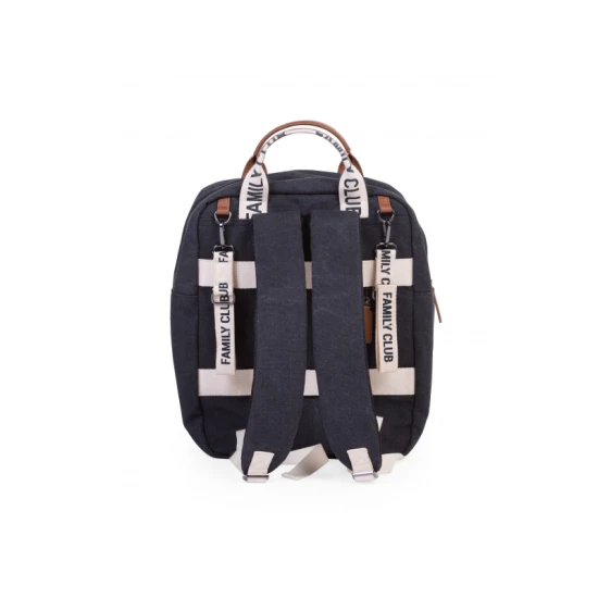 Childhome Family Club Black – přebalovací batoh 40×30×16 cm
