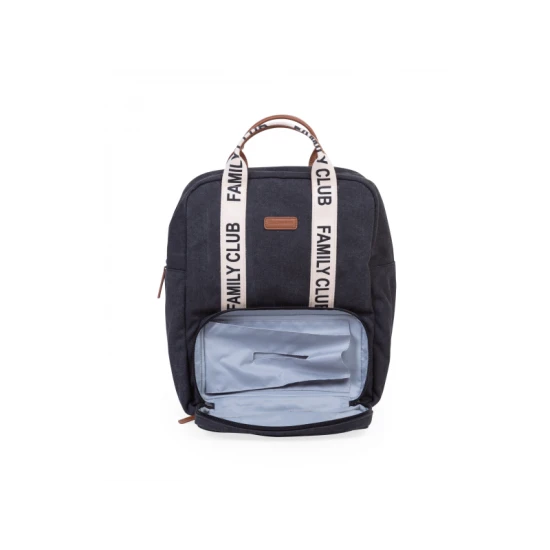 Childhome Family Club Black – přebalovací batoh 40×30×16 cm