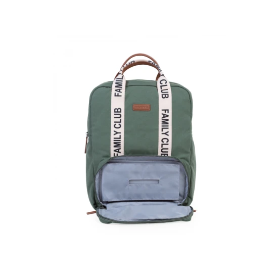 Childhome Family Club Green – přebalovací batoh 40×30×16 cm