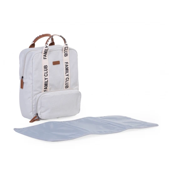 Childhome Family Club Off White – přebalovací batoh 40×30×16 cm